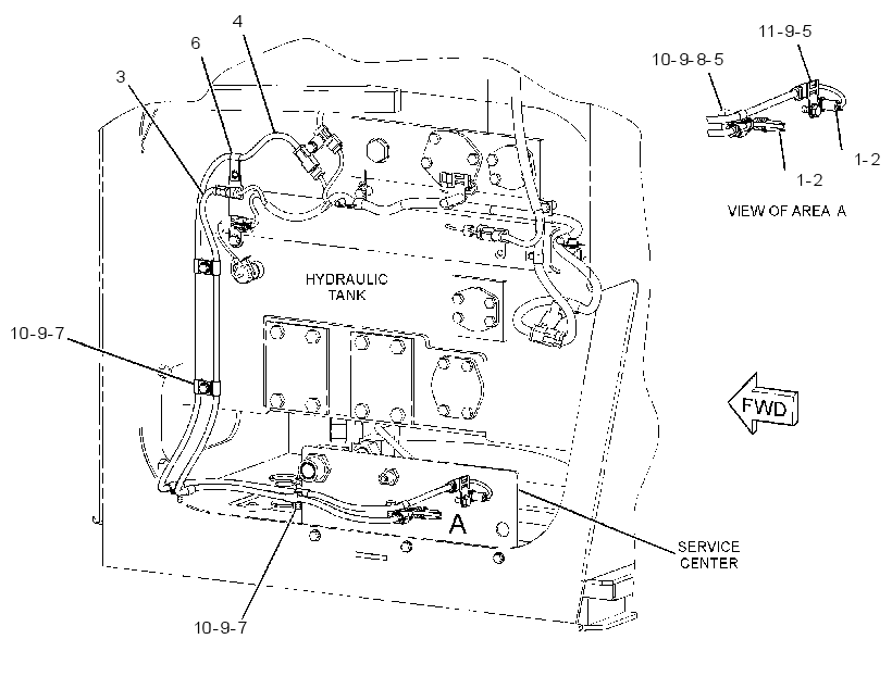 WIRING GP-SERVICE CENTER 2829066 CAT