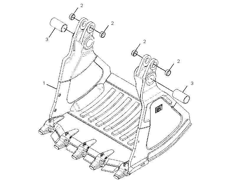 BOWL & BEARING AS-BUCKET 2675446 CAT