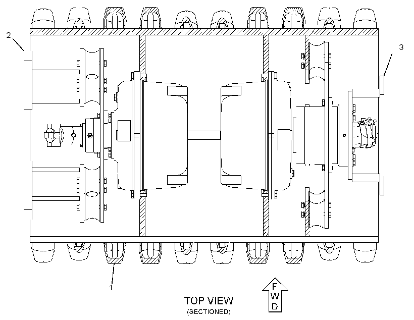 DRUM GP-DRIVE & VIBRATORY 2873593 CAT