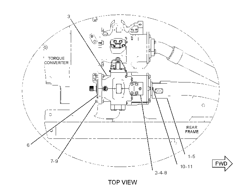 PUMP & MTG GP-IMPLEMENT 2737140 CAT