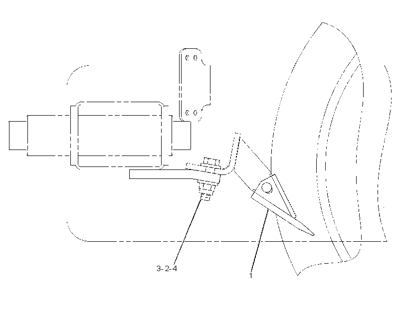 SCRAPER GP-DRUM 2484090 CAT