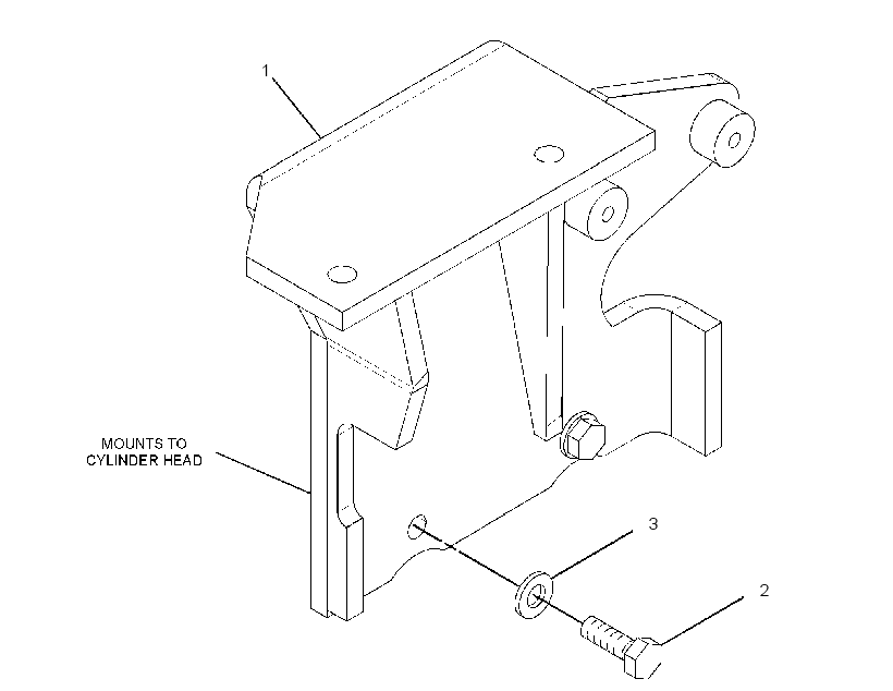 SUPPORT GP-AIR CLEANER 2882533 CAT