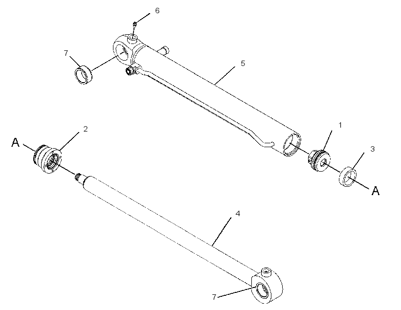 CYLINDER GP-THUMB 3056716 CAT