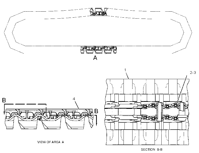 Гусеница 3230953 CAT