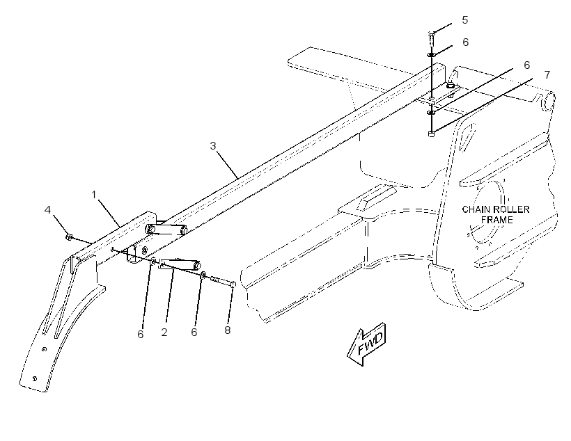 BLADE GP-TOOL BAR 2647602 CAT