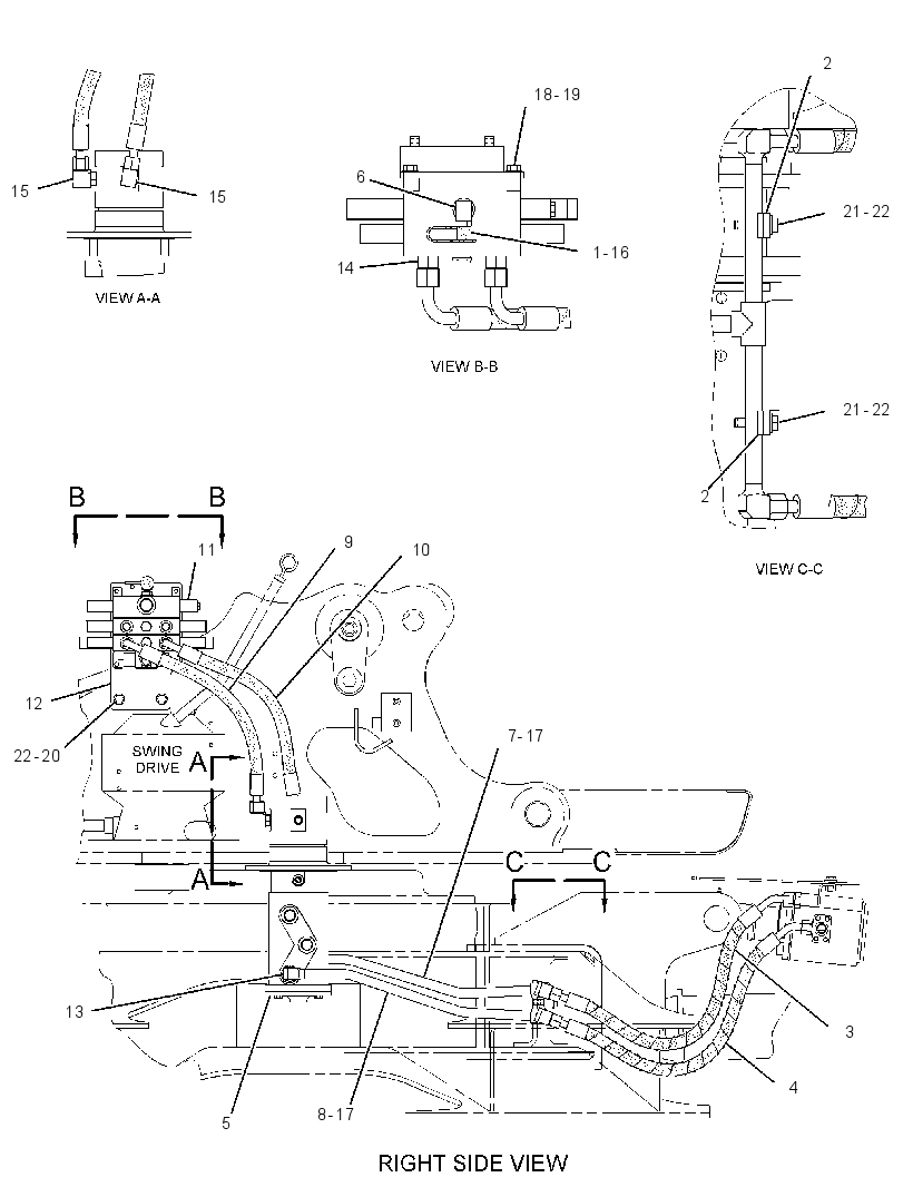 LINES GP-BLADE CYLINDER 3174873 CAT
