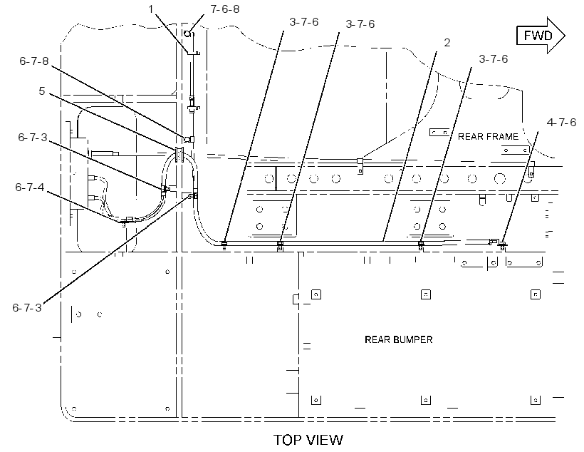 WIRING GP-BUMPER 3105991 CAT