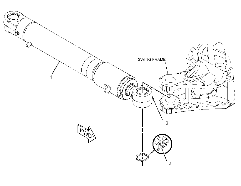 CYLINDER & SEAL GP-HYDRAULIC 3145849 CAT