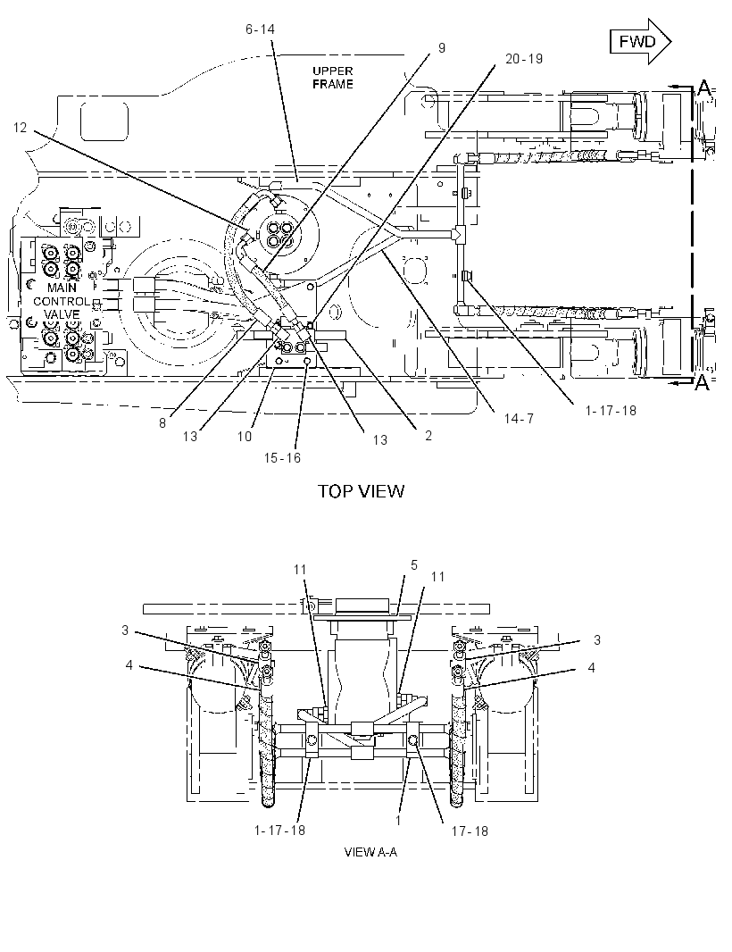 LINES GP-BLADE CYLINDER 2786728 CAT