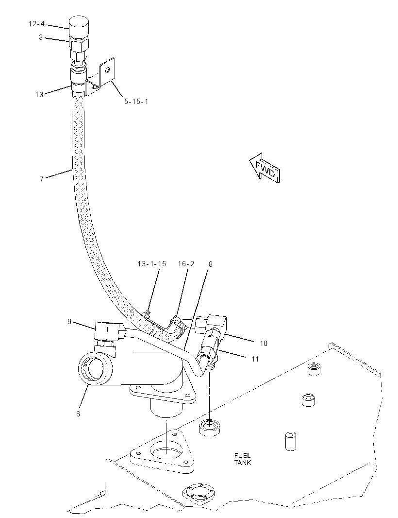 KIT-FUEL TANK 3045343 CAT