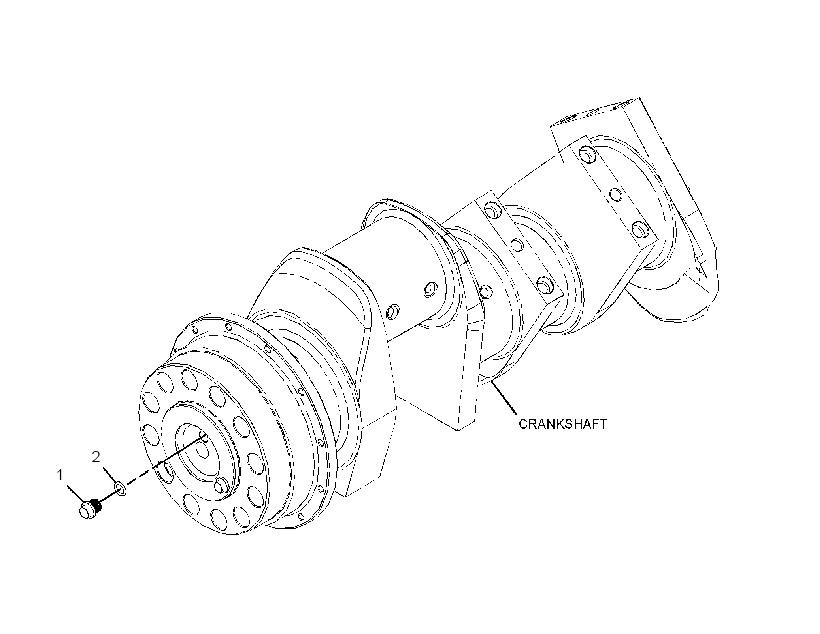 PLUG GP-CRANKSHAFT 2855293 CAT
