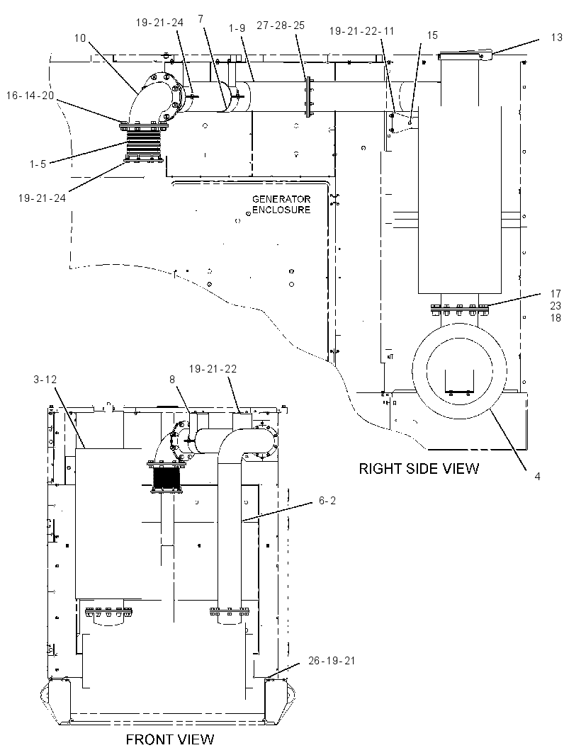 SILENCER GP-INLET 2921554 CAT