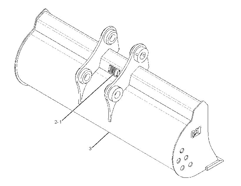 BUCKET GP-DITCH CLEANING 3102963 CAT
