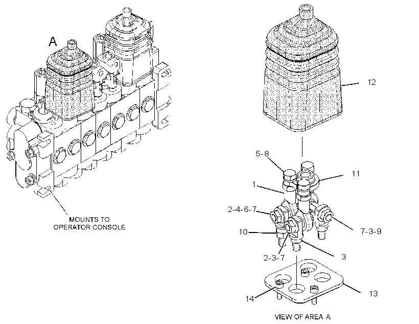 KIT-JOYSTICK CONTROL 2587688 CAT