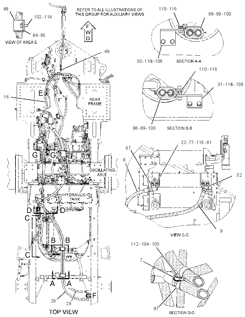 COOLER GP-AXLE OIL 3068289 CAT