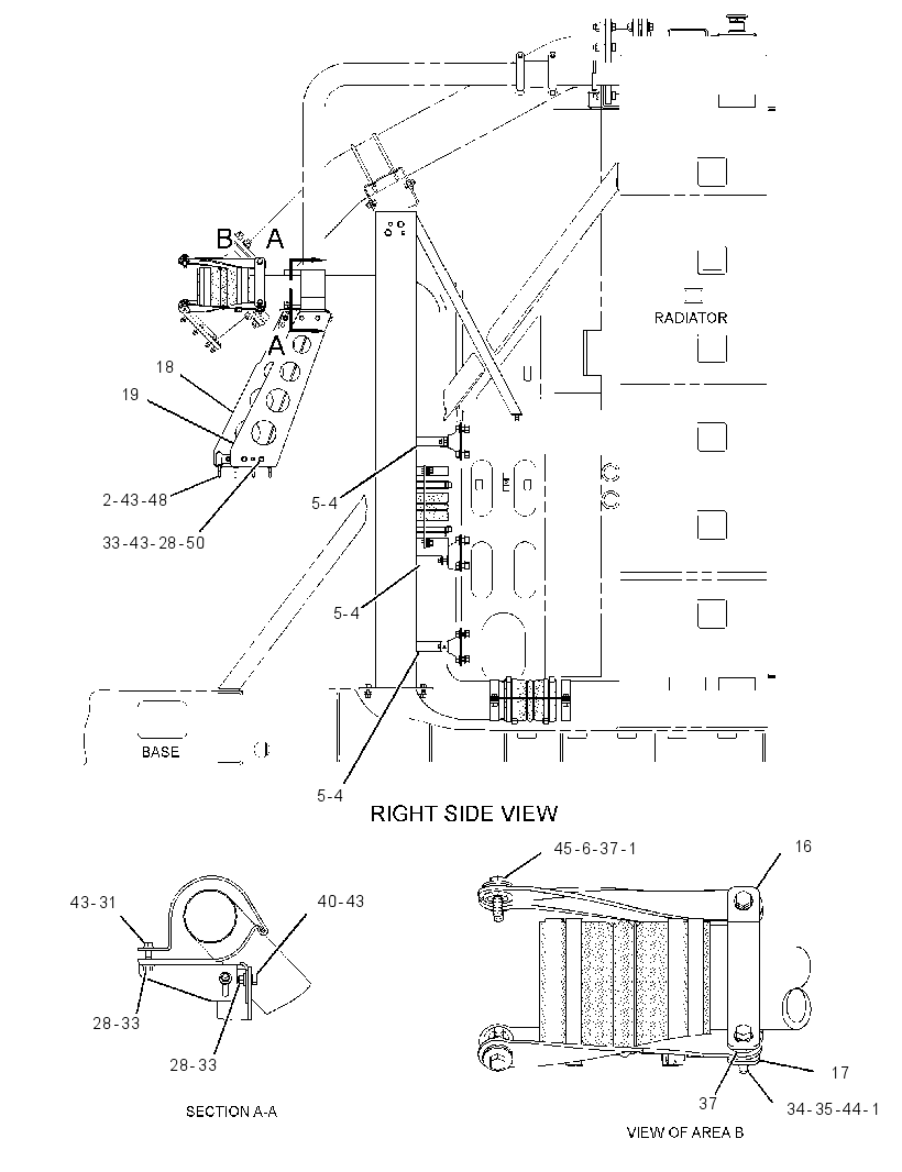 LINES GP-AFTERCOOLER AIR 3168325 CAT