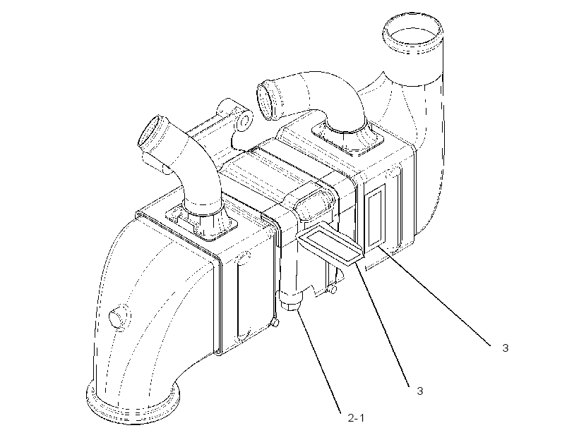 COOLER GP-CLEAN GAS INDUCTION 3139156 CAT