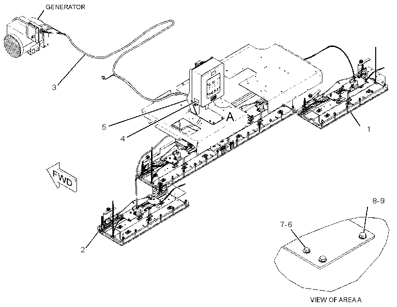 HEATER AR-SCREED 2510766 CAT