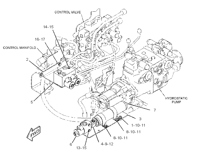 MANF & SOLENOID MTG GP-ACCUM 3046755 CAT