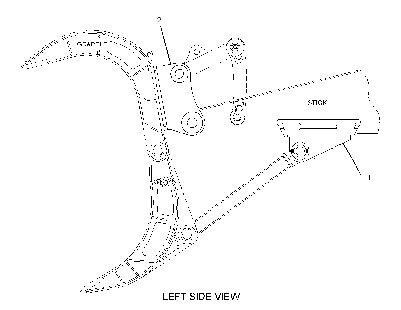 MOUNTING GP-GRAPPLE 2955831 CAT