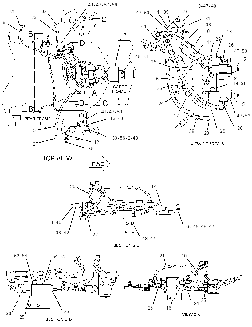 LINES GP-STEERING NEUTRALIZER 1326142 CAT