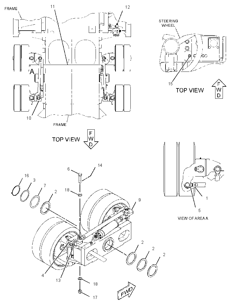 ASSIST GP-FRONT WHEEL 2955505 CAT