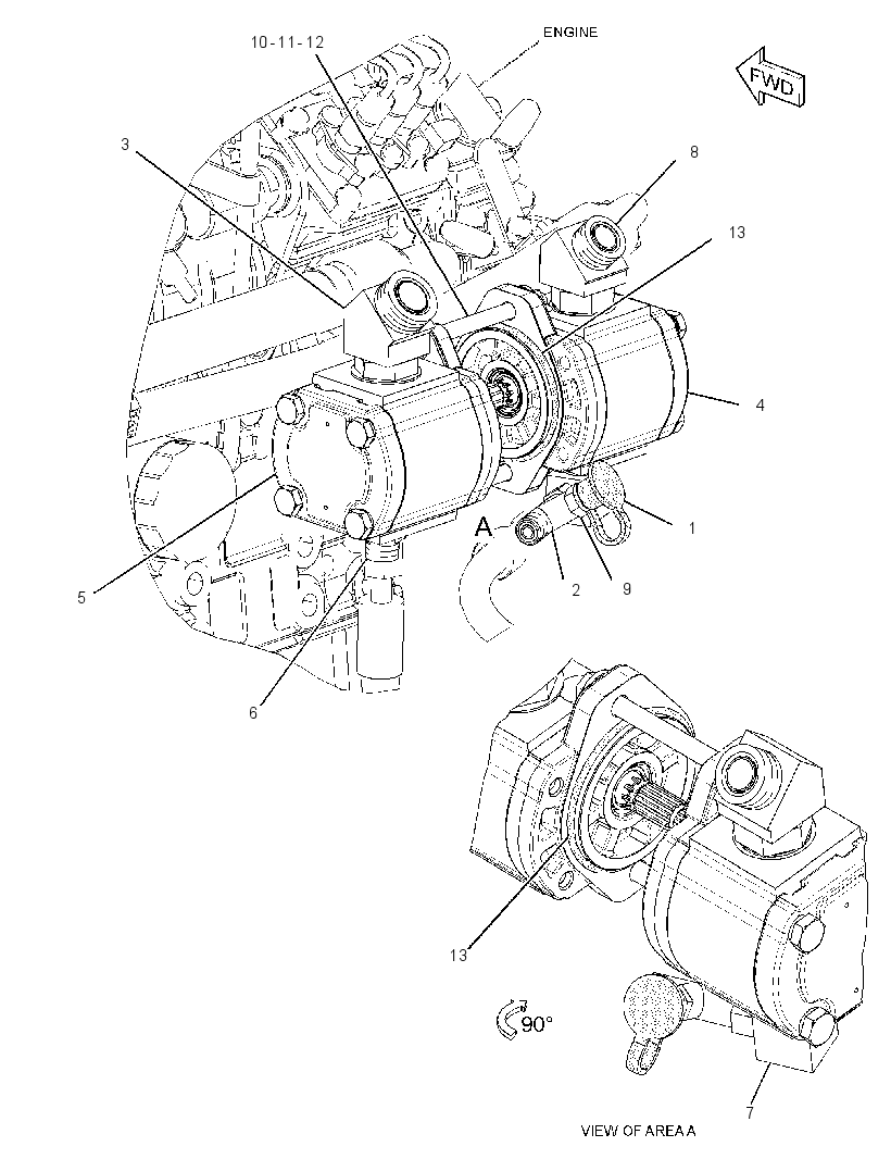PUMP & MTG GP-VIBRATORY 2928501 CAT