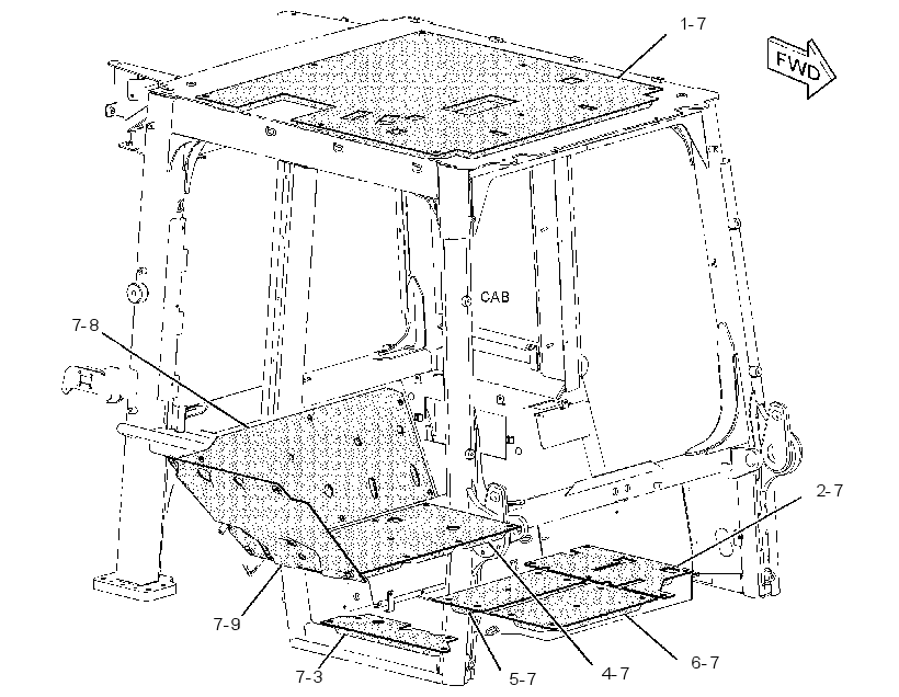INSULATION GP-WEATHER 2511925 CAT