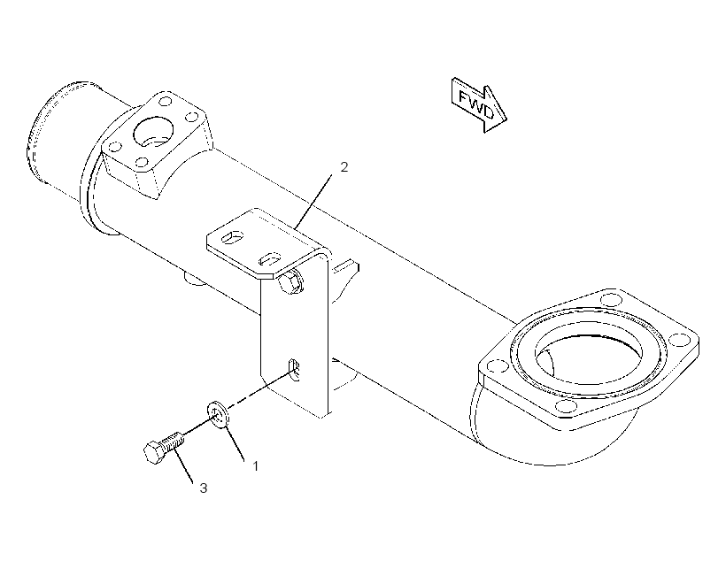TUBE GP-HYDRAULIC 3075270 CAT