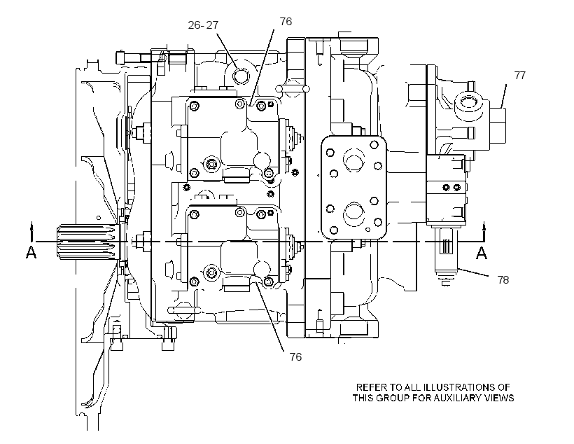 PUMP GP-PISTON & GEAR 4348189 CAT