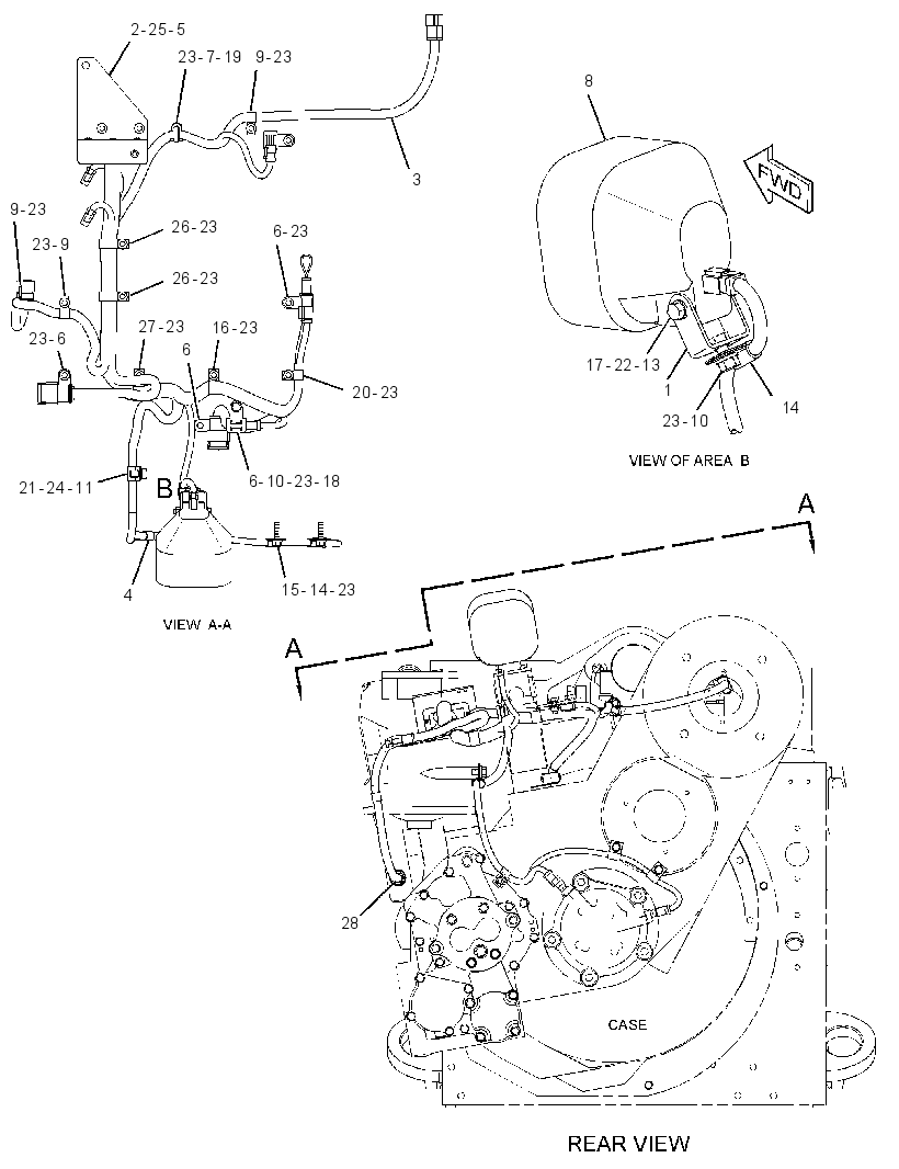 WIRING GP-POWER TRAIN 2286983 CAT
