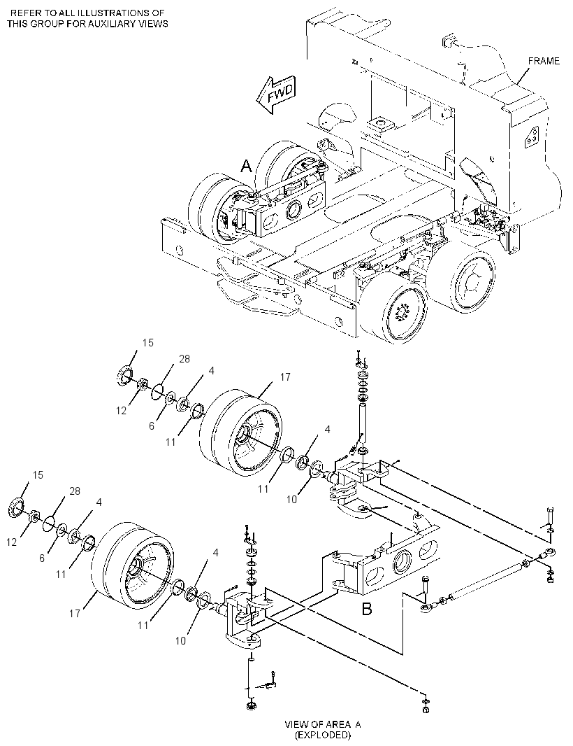 BOGIE GP 3122632 CAT