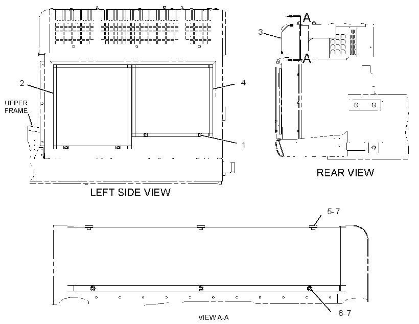 SCREEN GP-RADIATOR 3057638 CAT