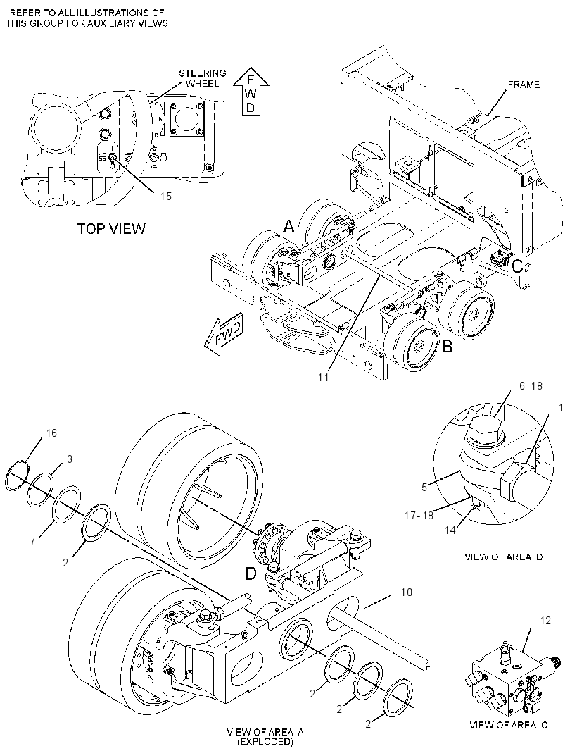 ASSIST GP-FRONT WHEEL 3128767 CAT