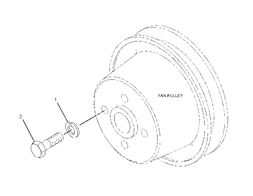 MOUNTING GP-FAN 3036568 CAT