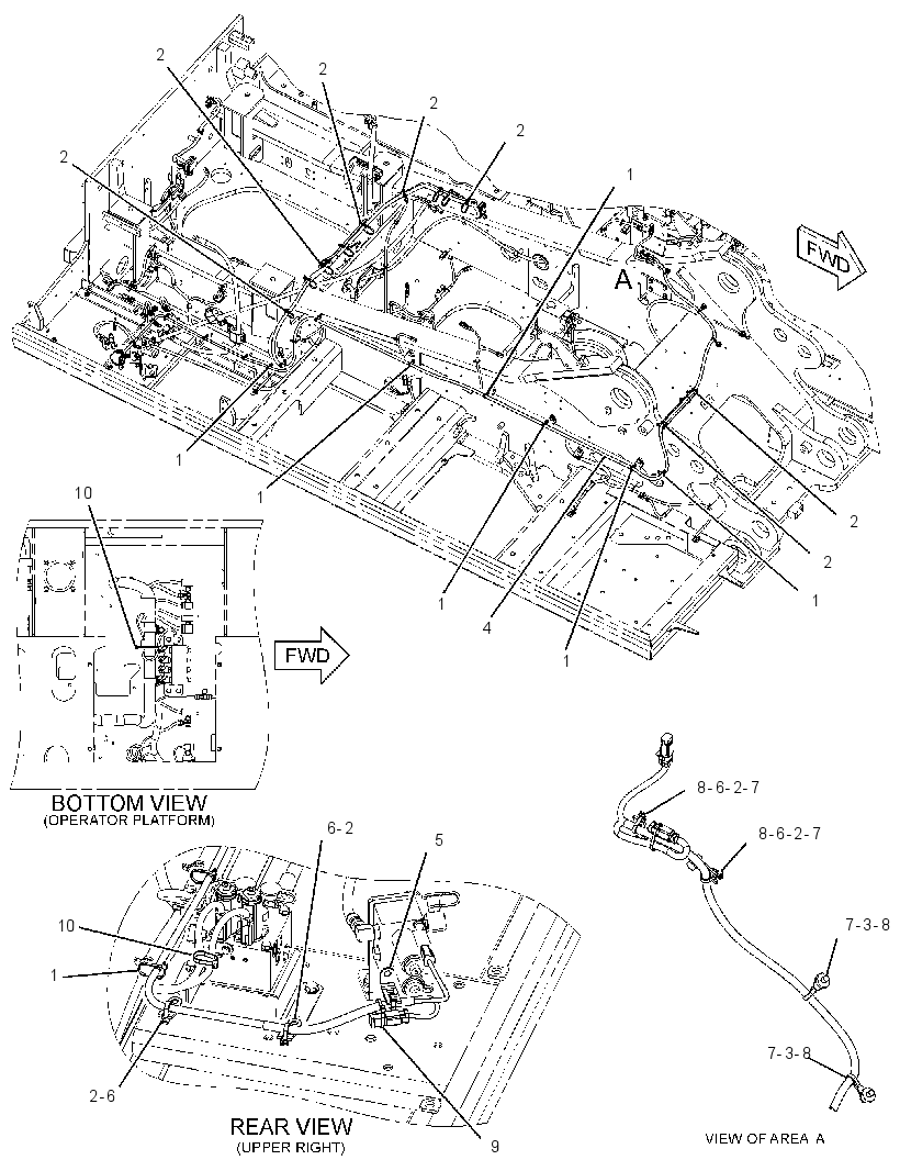 WIRING GP-AUXILIARY CONTROL 2992600 CAT