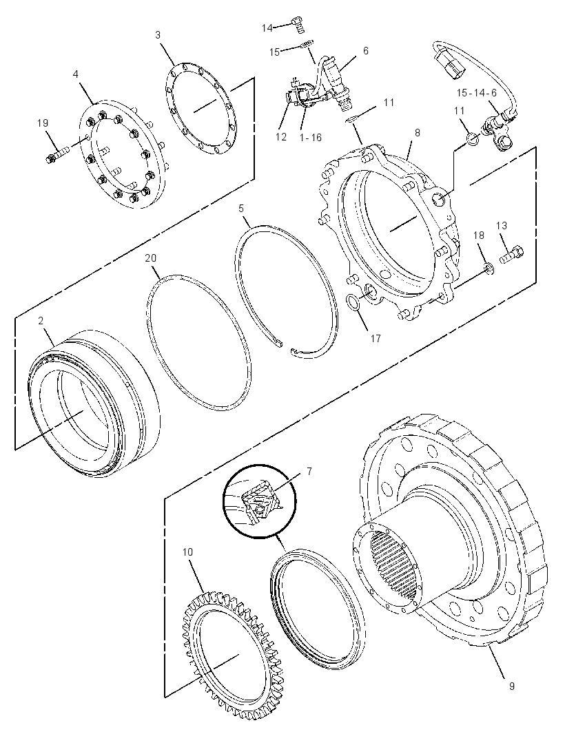 COUPLING GP-TRANSMISSION 2913731 CAT
