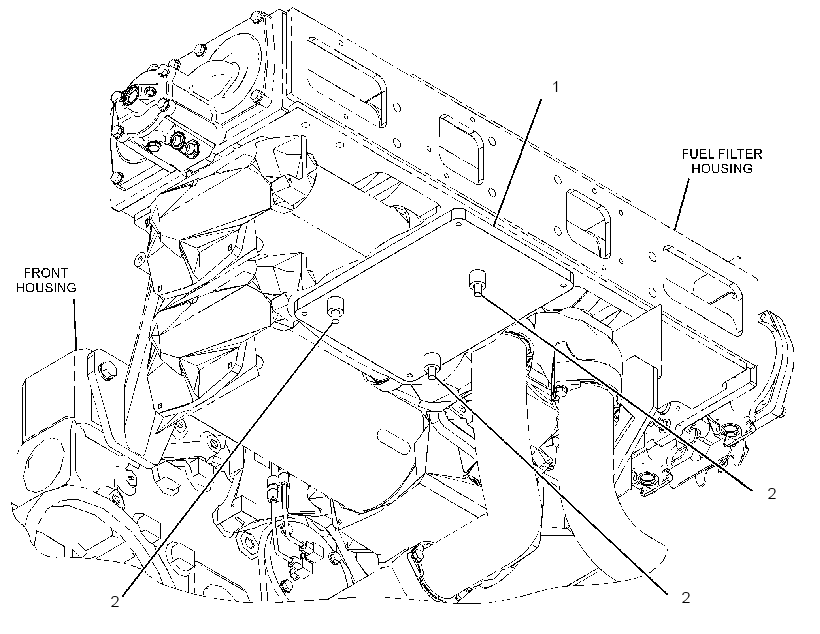 SUPPORT GP-FILTER 3204801 CAT