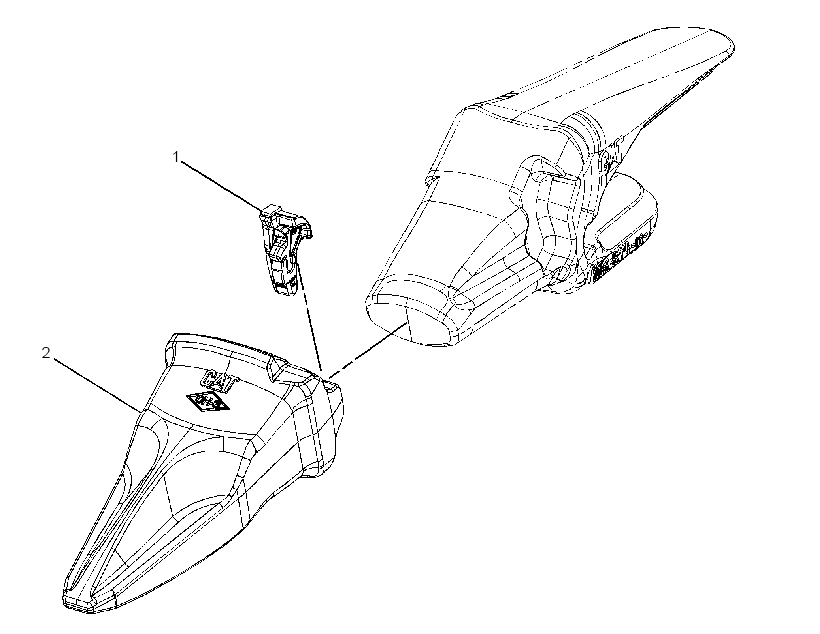 Коронка проникающая 3091123 CAT