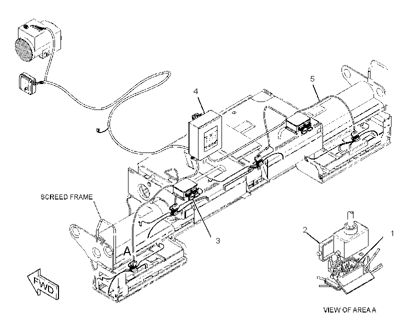 WIRING GP-SCREED HEATER 3223695 CAT