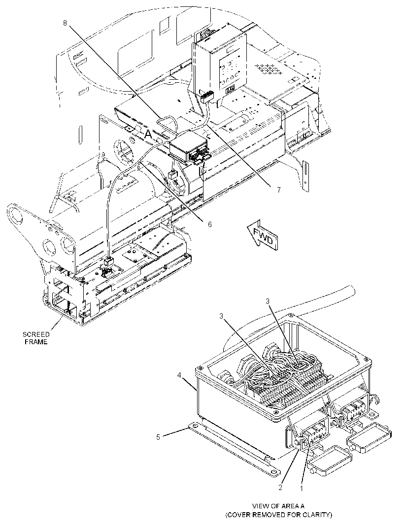 WIRING GP-SCREED HEATER 3223729 CAT