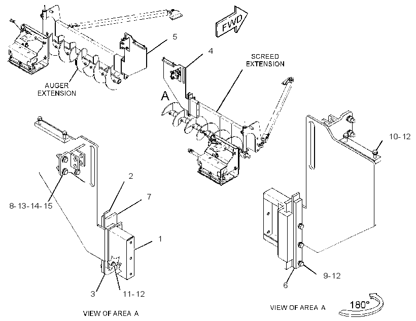 EXTENSION GP-MAIN FRAME 2419358 CAT