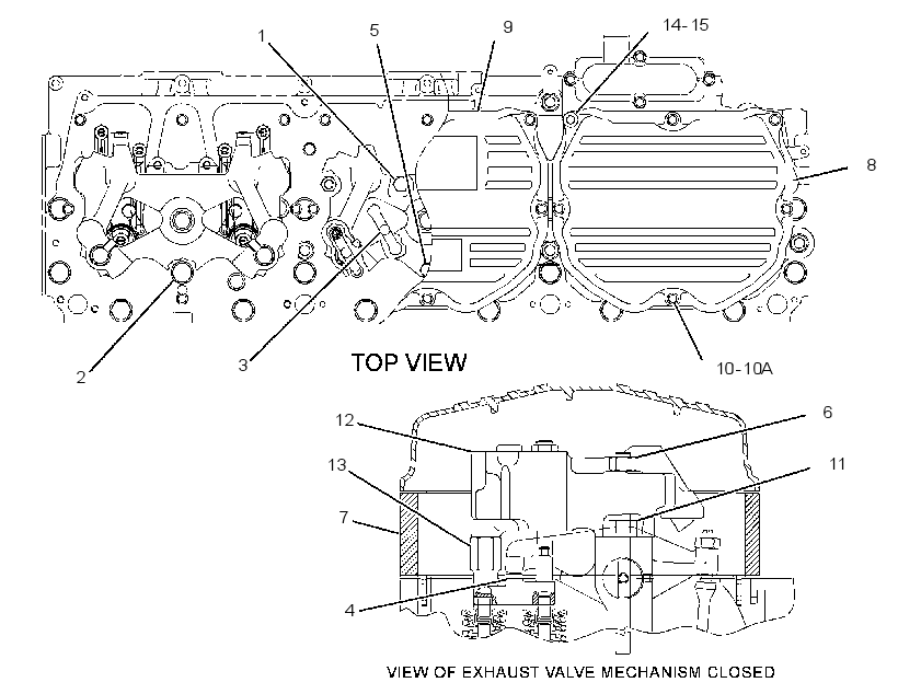 ENGINE BRAKE & MOUNTING GP 1323200 CAT