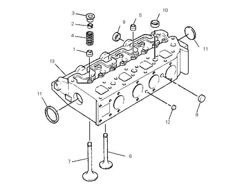 KIT-CYLINDER HEAD 3089680 CAT