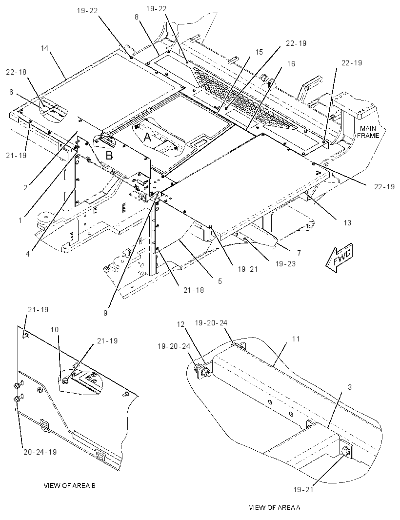 COVER GP-PLATFORM 2733147 CAT