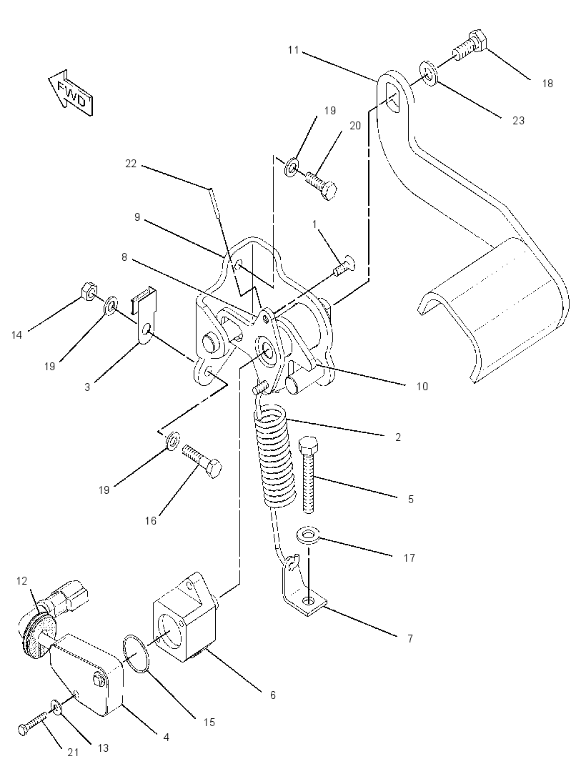 CONTROL GP-DECELERATOR 2335034 CAT