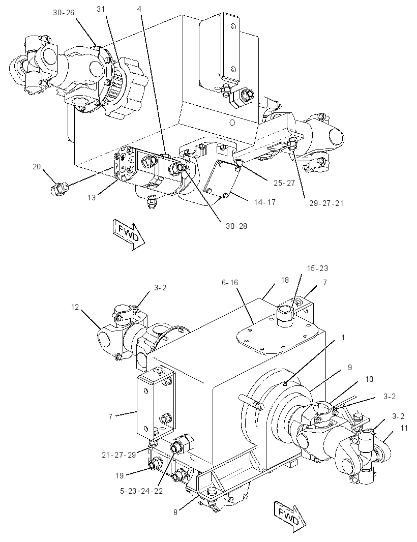 TRANSMISSION & MTG GP-ROTOR 2274490 CAT