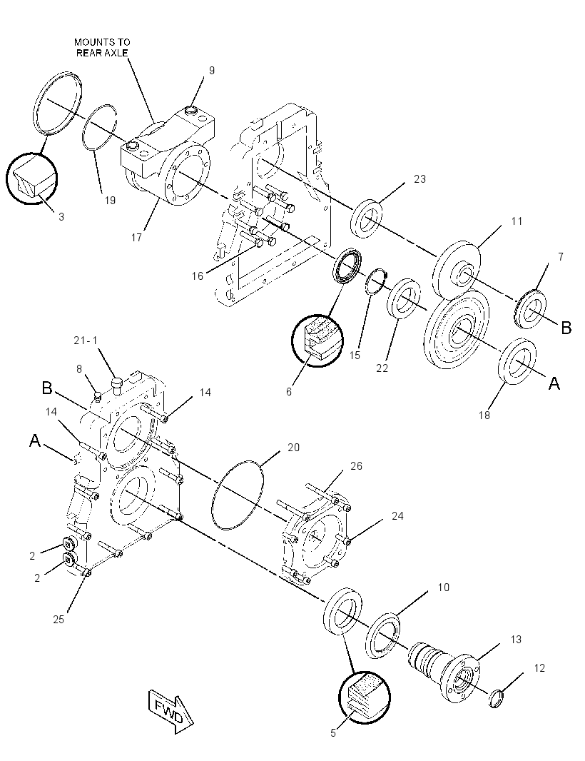 DRIVE GP-HYDROSTATIC 3151113 CAT