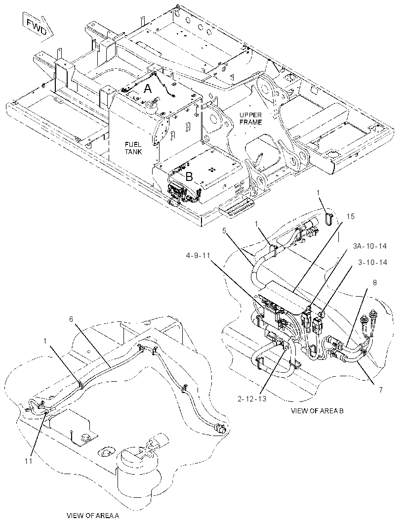 WIRING GP-REFUELING PUMP 2381570 CAT