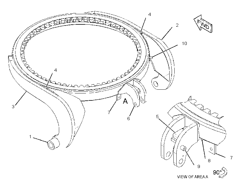 CIRCLE & BEAM AS 2814298 CAT